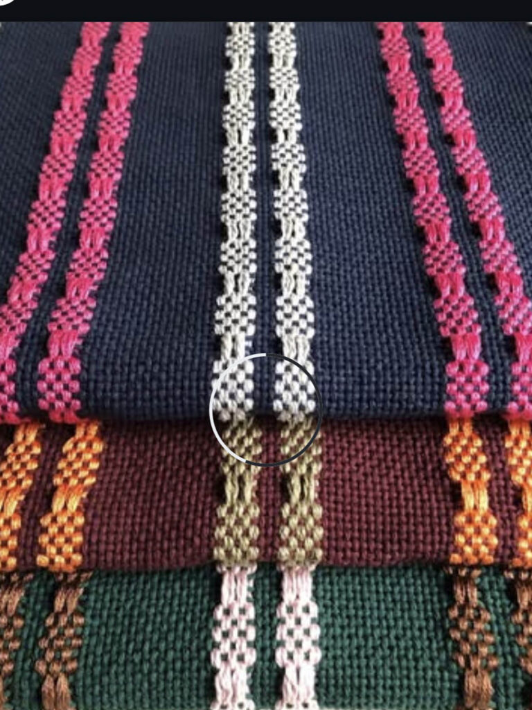 Tessuti artigianali realizzati a telaio a mano,borse Textile Emotion